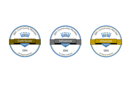 IBM i Community Badges